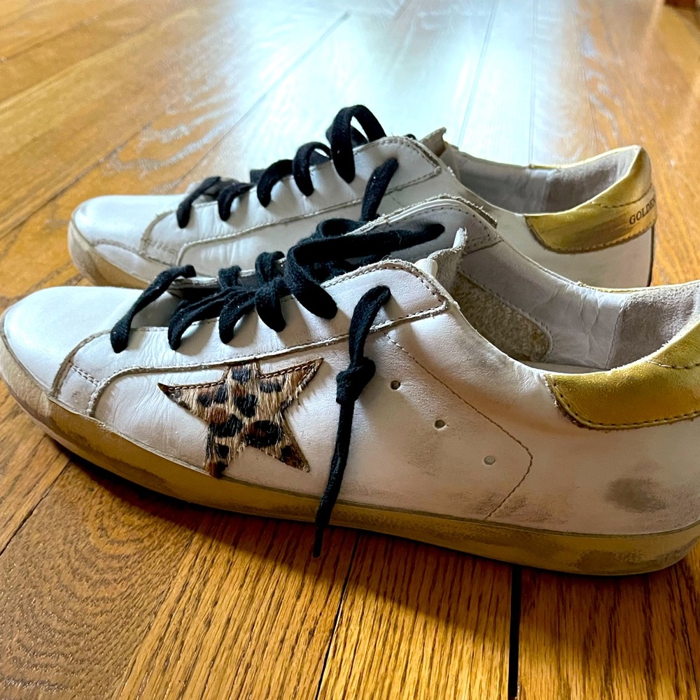Golden Goose Size 41 Superstars Excellent Used Condition